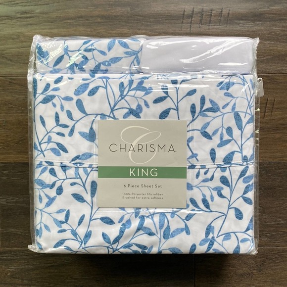 Charisma Bedding Charisma Microfiber King 6 Piece Sheet Set Poshmark
